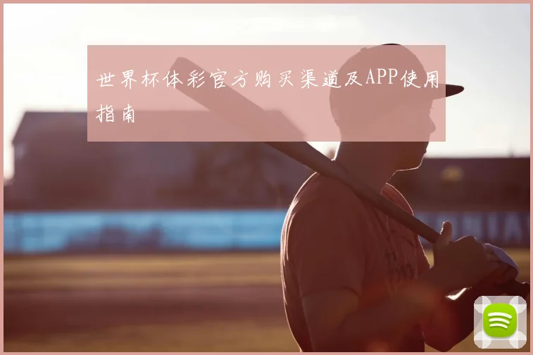 世界杯体彩官方购买渠道及APP使用指南
